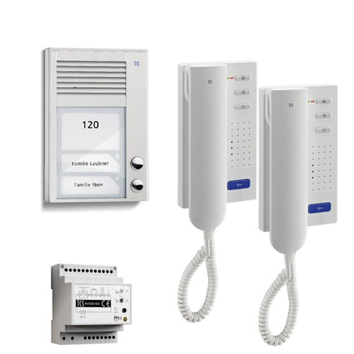 TCS Tür Control - Türsprech-Set Paketlösung PSC2120-0000 2 Taste AP,2 Telefon − 1 Stück