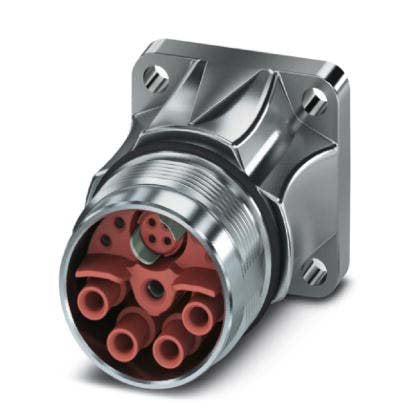 Phoenix Contact - Rundsteckverbinder, Einbau (ohne Leitung) Gerätesteckverbinder SH-8ESC58AWA00S Vorderwand