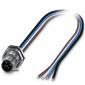 Phoenix Contact - Rundsteckverbinder, feldkonfektionierbar (Industriesteckverbinder) Einbausteckverbinder SACC-DSI-M12#1411604 − 1 Stück