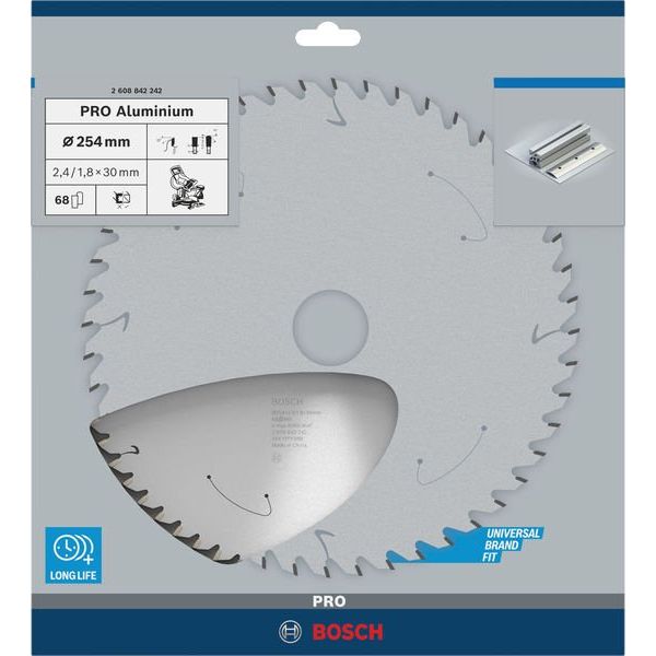 Bosch - Kreissägeblatt PRO Aluminium cordless 2608842242 Kreissägeblatt 254 x