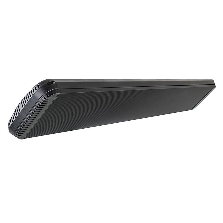 Vitramo - Infrarot-Strahlungspaneel Heizstrahler, 1950x202x95m VC-A3200 m, 3200W, schwarz