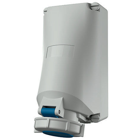 Mennekes - CEE-Steckdose (IEC 60309) Wanddose 5757 16A,3p,6h,230V,IP67
