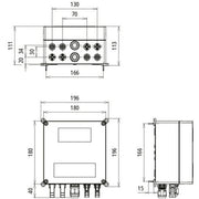 DEHN - Photovoltaik-DC-Stringbox Generatoranschlusskasten DCU 2 YPV11002M1SMC4 für PV-Anlagen