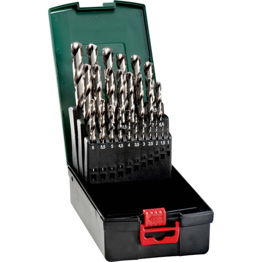 Metabowerke - Bohrer-Set HSS-G-Kunststoffkassette 627669000 SP 25-teilig
