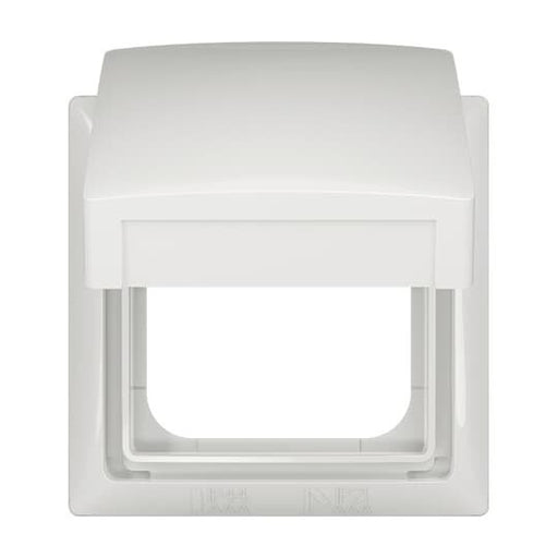 Busch-Jaeger - Abdeckrahmen Zwischenring 2518-WD-914 m. Klappdeckel