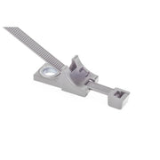 HellermannTyton - Kabelbinder Befestigungsbinder 156-00407(100) grau − 100 Stück