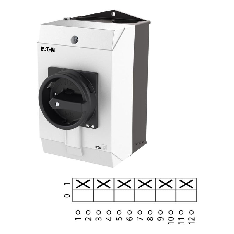 Eaton - Lasttrennschalter Hauptschalter T3-3-8342/I2/SVB-SW I(G)/SVB