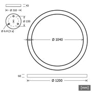 LTS Licht&Leuchten - Pendelleuchte LED-Pendelleuchte CERLP314.830.1DALIws 930, DALI, ws