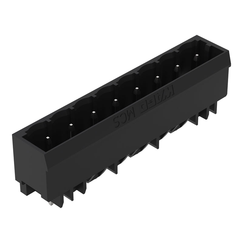 WAGO GmbH & Co. KG - Leiterplattensteckverbinder THR-Stiftleiste Lötstift 231-13#4044918847384 1,0x1,0,gerade,sw − 100 Stück