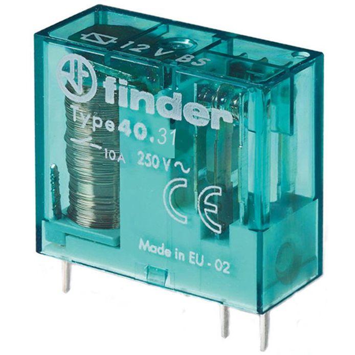 Finder - Schaltrelais Relais 40.31.6.024.0000 1W, 10A − 50 Stück