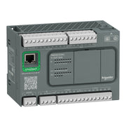 Schneider Electric - SPS-Grundgerät M200 24I/O,Dc24, TM200CE24U 14In,10Out Tr.Npn,1