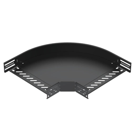 OBO Bettermann - Bogen für Kabelrinne Bogen 90° für Kabelrinne RB 90 630 FSK SW horizontal 60x300