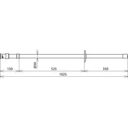 DEHN - Betätigungsstange Isolierstange IS 36 SQ 1000 36kV L1028mm SQ