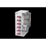 Metz Connect - Patchpanel LWL Tragschienengehäuse 15024A07506-E OpDAT 6xLC-D OM4 VIK