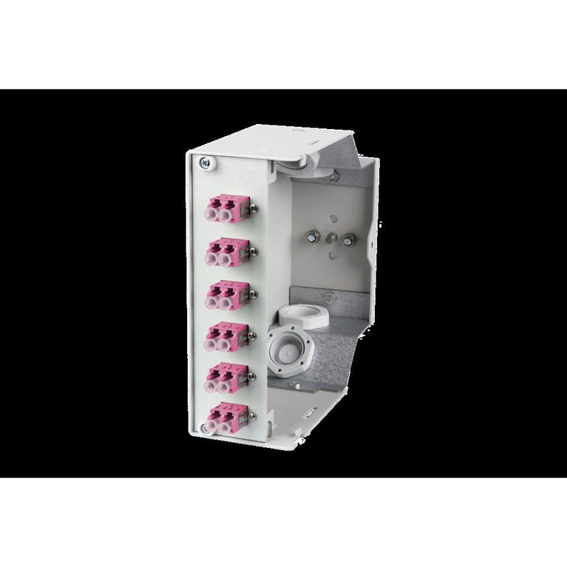 Metz Connect - Patchpanel LWL Tragschienengehäuse 15024A07506-E OpDAT 6xLC-D OM4 VIK