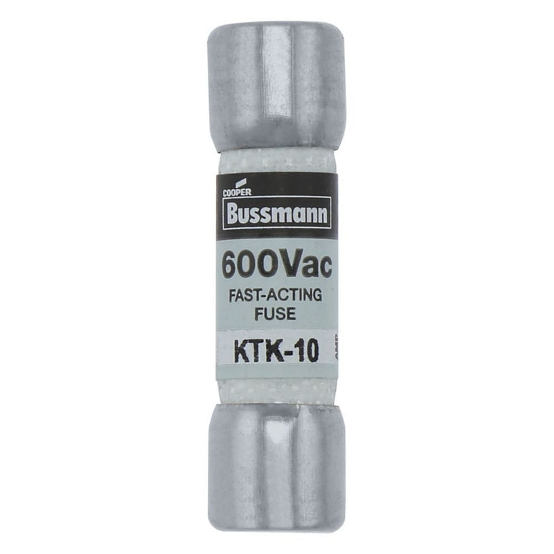 Eaton - HRC-Sicherung Sicherungseinsatz KTK-10 10 A, AC 600 V − 10 Stück