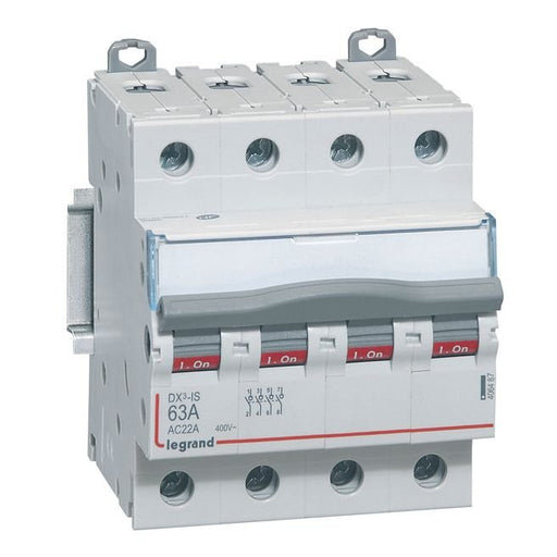 Legrand - Lasttrennschalter Reiheneinbauschalter Legrand 406487 Aus 4P 63A