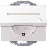 Berker - Steckdose SCHUKO-Steckdose pws 47487109 m.Klappdeckel