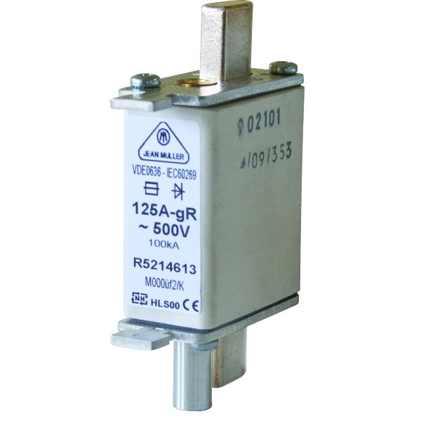 Müller - Messersicherung NH-Sicherungseinsatz M000ÜF2/80K M000ÜF2/80A/500VK