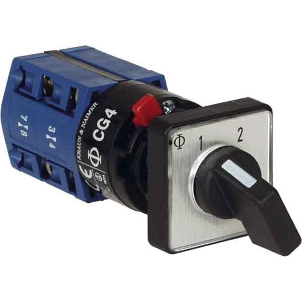 Kraus&Naimer - Lastschalter Umschalter CG4 A221-600 FS2 60Schaltwinkel,2pol