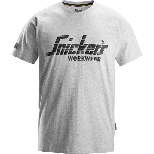Snickers Workwear - T-Shirt Logo T-Shirt 25902800004 S,grau