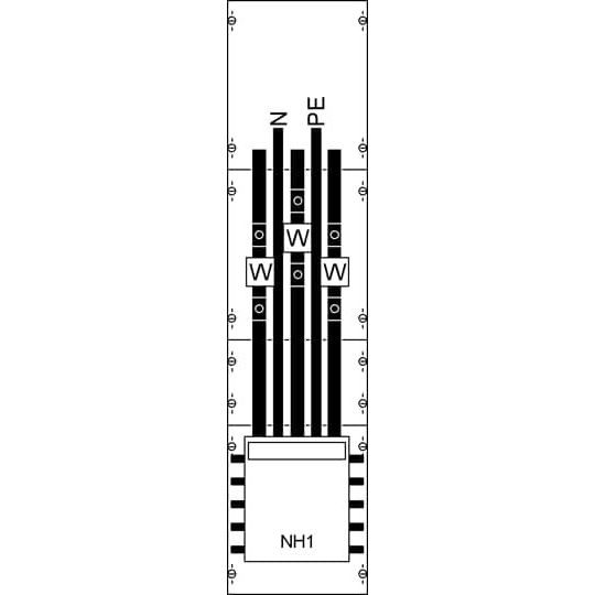Striebel&John - Zählerfeld Wandlerfeld KA4061 kpl. BH3