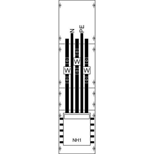 Striebel&John - Zählerfeld Wandlerfeld KA4061 kpl. BH3