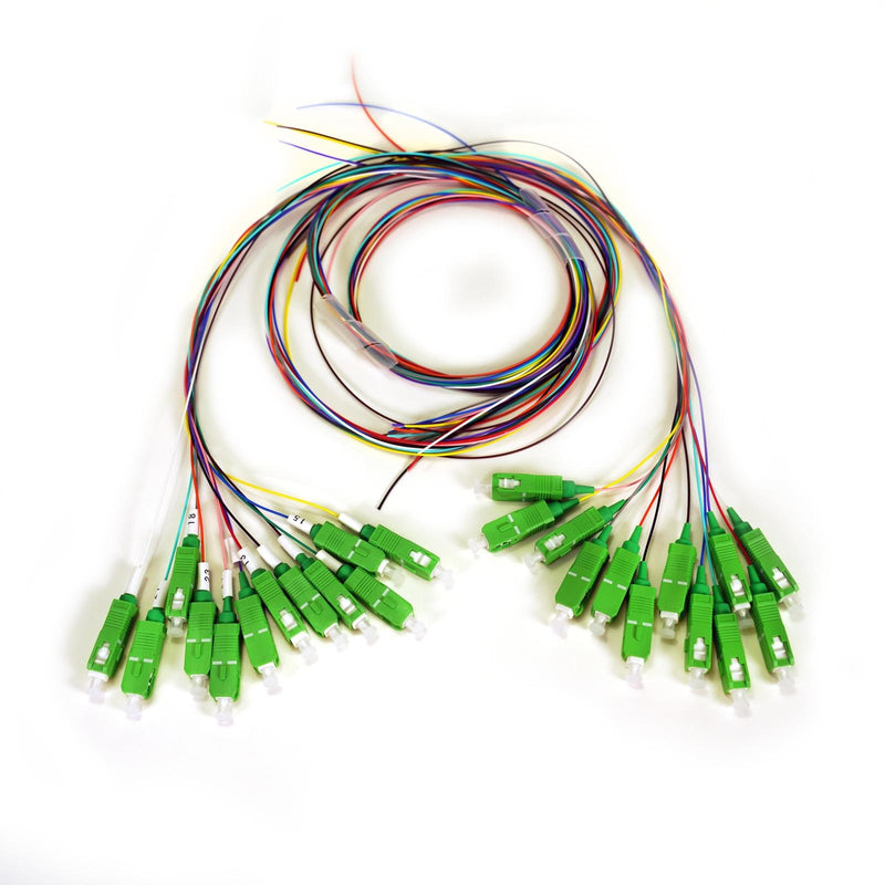 Televes - LWL-Pigtail Pigtail-Patchkabel SM 1m O24SCAPC1 24 Stk. LSFH SC/APC