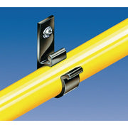 HellermannTyton - Befestigungsschelle für Kabel/Rohre Kabelhalter 4D20 POM BK 100 schwarz − 8000 Stück