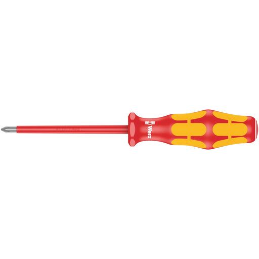 Wera - Kreuzschlitz-Schraubendreher VDE-Schraubendreher 006150 162i Kreuz, isol