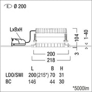 Zumtobel Group - Downlight/Strahler/Flutlicht LED - Downlight PANOS R  #62927755 940