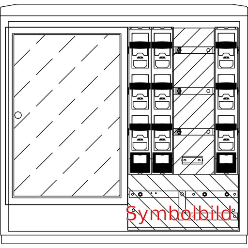Elsta Mosdorfer - Zähler-Komplettschrank Wandlerschrank Freiluft WS822.S5.N1111 WS A850-2 S5 250A