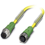 Phoenix Contact - Konfektioniertes Sensor-Aktor-Kabel Sensor-/Aktor-Kabel SAC-4P-M12M #1696028 4-pol.gelb 0,6m