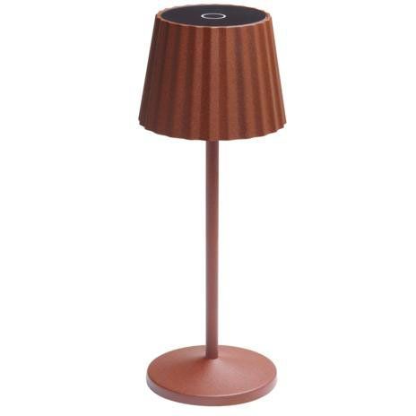Brumberg Leuchten - Tischleuchte LED-Akkutischleuchte 65411123 3000 K rostbraun
