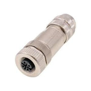 Ipf Electronic - Rundsteckverbinder, feldkonfektionierbar (Industriesteckverbinder) Kabeldose, gerade, VK003Y24 Schraubanschluss