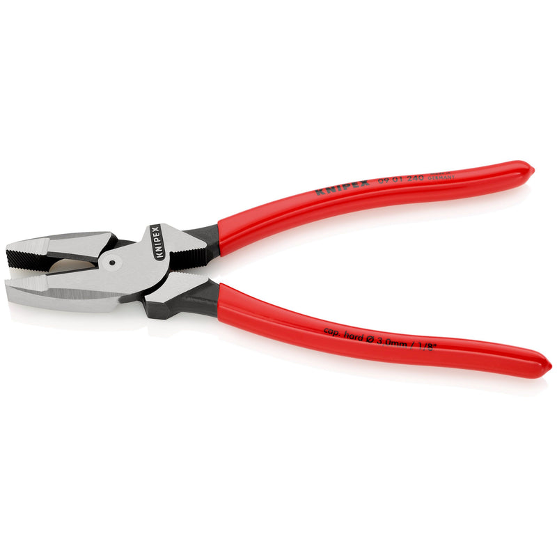 Knipex - Kombizange Kabelzange 09 01 240 SB 240mm, mit Bef.-Öse