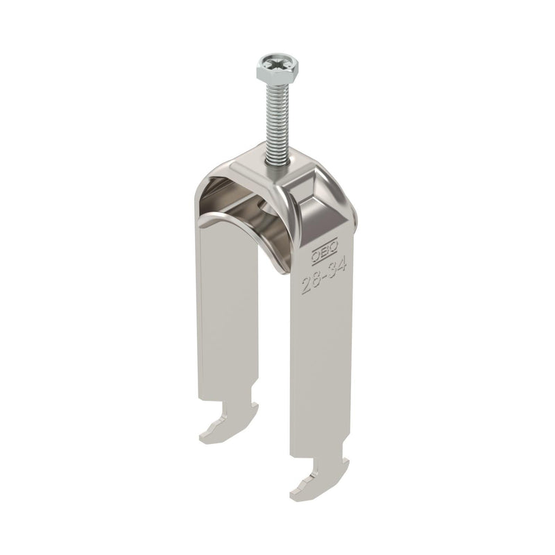 OBO Bettermann - Bügelschelle BS-H2-M-34 A2 2-fach − 50 Stück