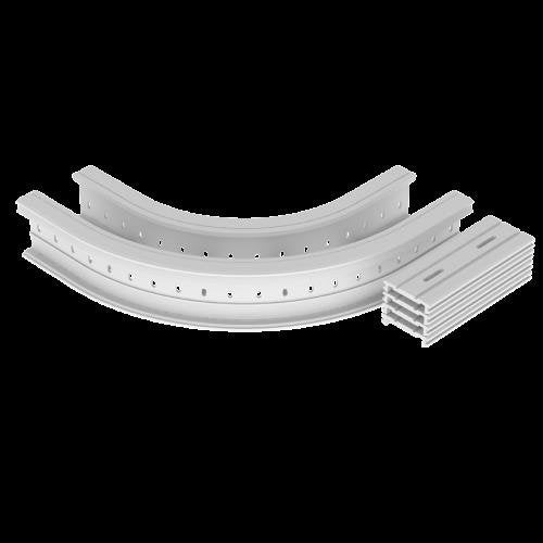 Unex - Bogen für Kabelleiter Flachbogen 90 Grad 67226-04 135x200 R300 U23X − 1 Stück by Unex
