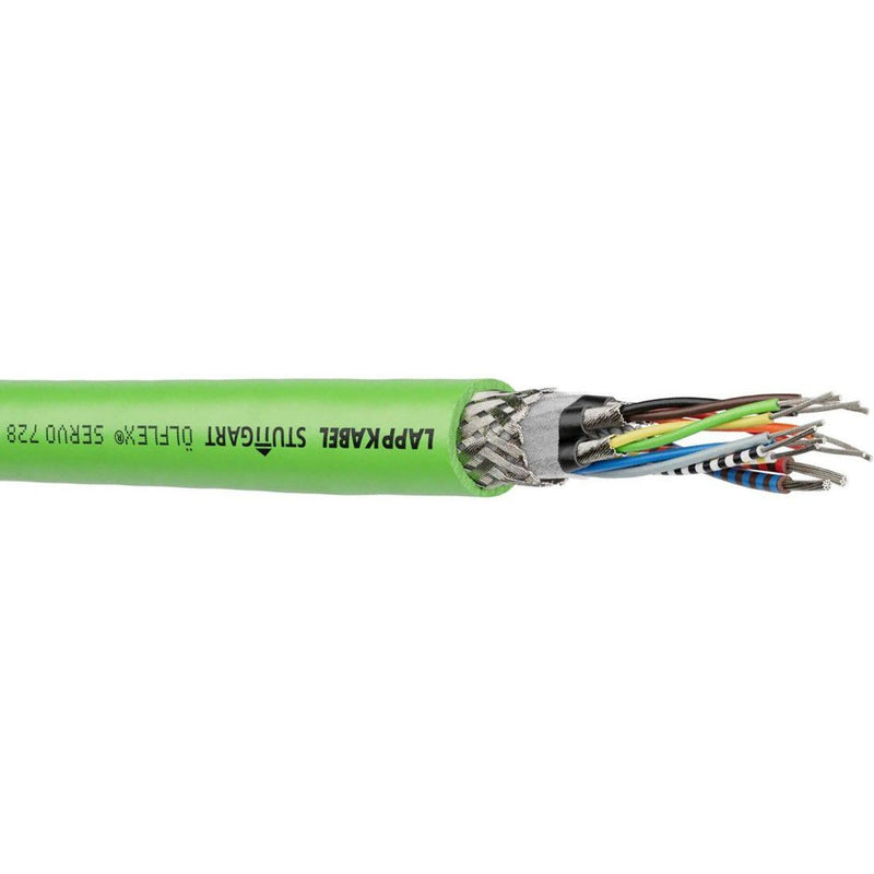 Lapp Kabel&Leitung - Energiekabel < 1 kV, für ortsveränderlichen Einsatz ÖLFLEX SERVO 728 CY 1020140/100 (5x2x0,25) − 100 Meter