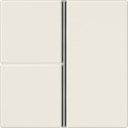 Jung - Abdeckung/Bedienelement für Installationsschalterprogramme Tastensatz 3-fach ws A 403 TSA komplett − 1 Stück