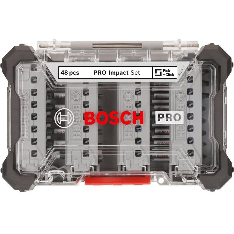 Bosch - Bit-Set PRO Impact Schrauberbit 2608521U88VE(48) Set, 48-tlg
