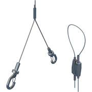 Erico - Drahtseilabhängung Stahlseilsystem SLK2YH500L3 D2mm, L3m − 10 Stück