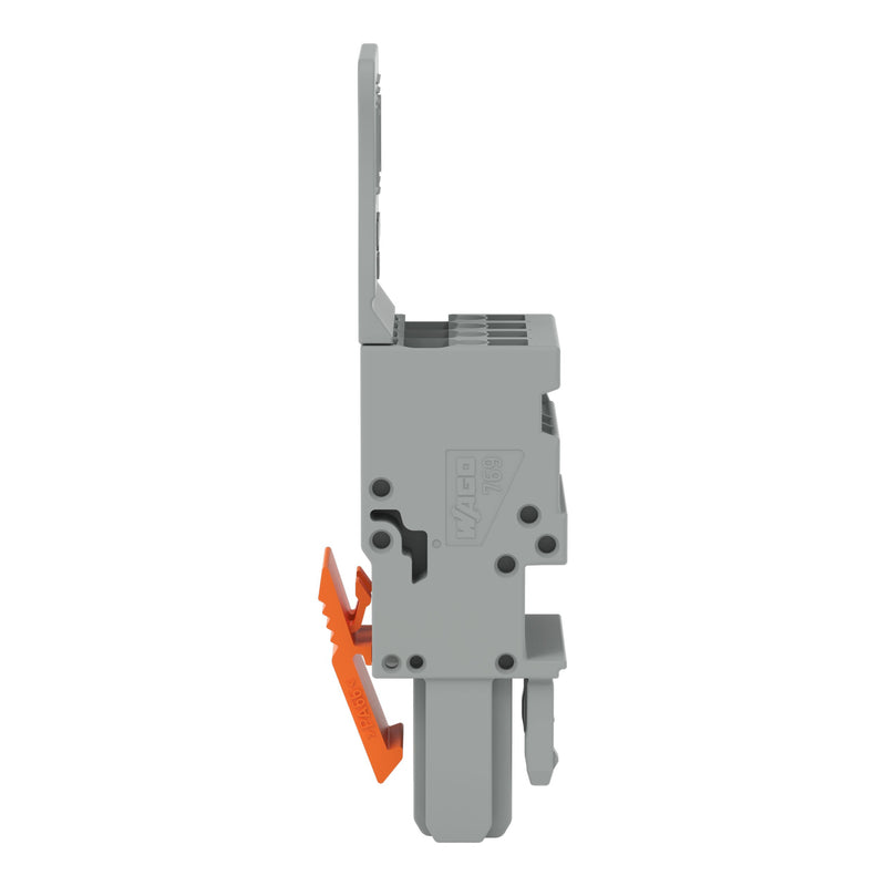 WAGO - Ein- und mehrpolige Klemmenleiste 1-Leiter-Federleiste 769-104/143-000 CAGECLAMP,4mm²,gr − 25 Stück