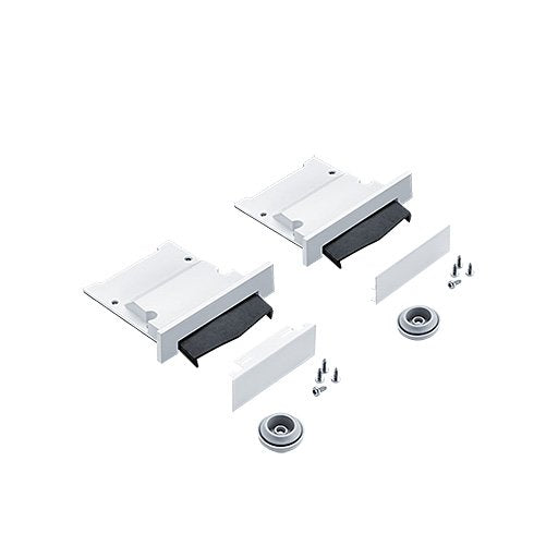 Zumtobel - Mechanisches Zubehör/Ersatzteile für Leuchten Endkappenset SLN2MRTECSETIP54WH weiß