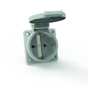 Bals Elektrotech - Schutzkontakt-Anbausteckdose Schutzkont.-Anbausteckdose 71100 16A IP44 grau