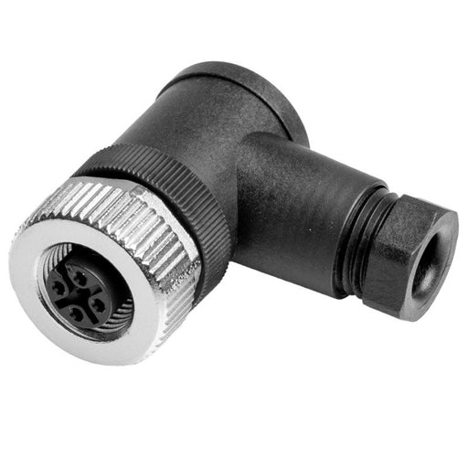 Weidmüller - Rundsteckverbinder, feldkonfektionierbar (Industriesteckverbinder) Steckverbinder SAIBW-4/7-ZF Buchse, gewinkelt