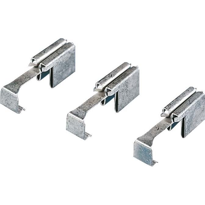 Heitec - Befestigungsteil für Baugruppe mit Rastermaß 482,6 mm (19 Zoll) Kontaktfeder 3687.726 (VE10) f. Kartenführung
