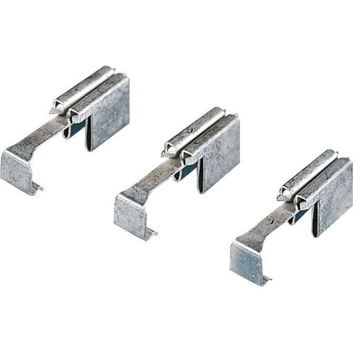 Heitec - Befestigungsteil für Baugruppe mit Rastermaß 482,6 mm (19 Zoll) Kontaktfeder 3687.726 (VE10) f. Kartenführung