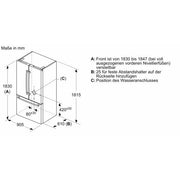 Bosch - Kühl-/Gefrierkombination Kühl/Gefrierkombi KFF96PIEP Serie8,French Door