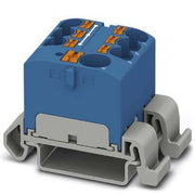 Phoenix Contact - Durchgangs-Reihenklemme Verteilerblock PTFIX10/6X4-NS35ABU − 8 Stück